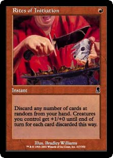 Rites of Initiation
